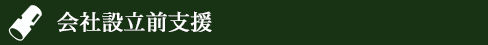 会社設立前支援